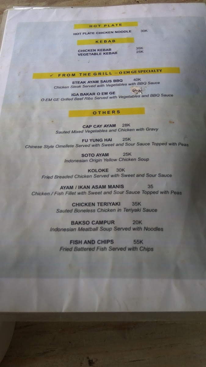 Menu Warung Oemge Canggu-5