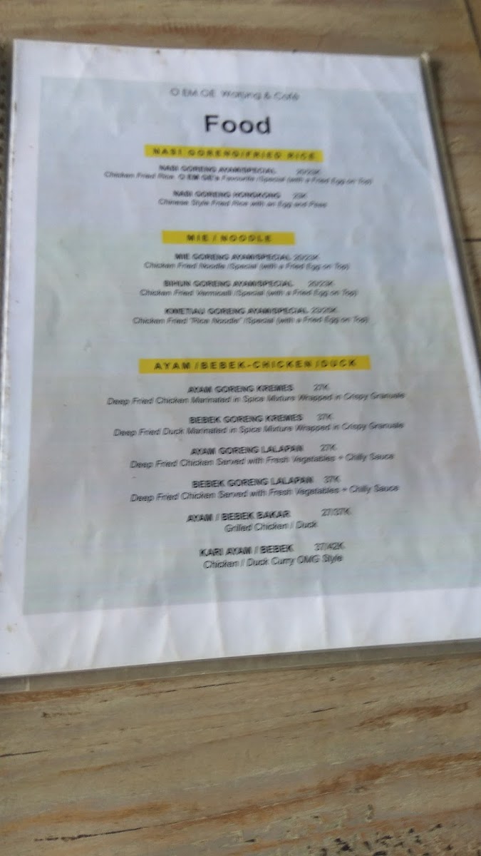 Menu Warung Oemge Canggu-6